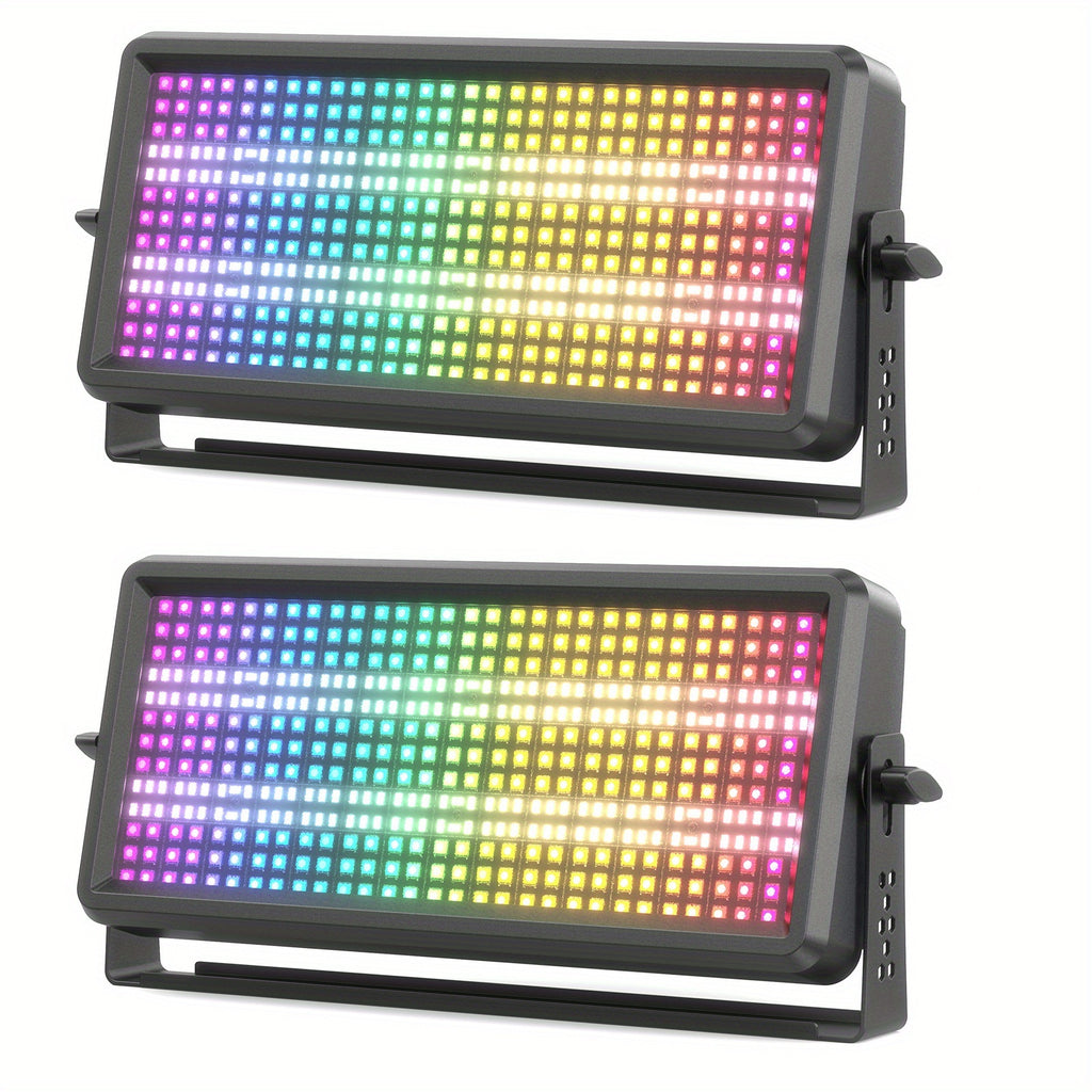 180W LED RGB Stage Light Bar Wall Washer Light Supports 4/11/165 Channel DMX Control RDM Function with Strobe Color Changing Flood Light Bar Suitable for Parties Discos Clubs Churches Birthdays Weddings