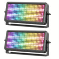 180W LED RGB Stage Light Bar Wall Washer Light Supports 4/11/165 Channel DMX Control RDM Function with Strobe Color Changing Flood Light Bar Suitable for Parties Discos Clubs Churches Birthdays Weddings