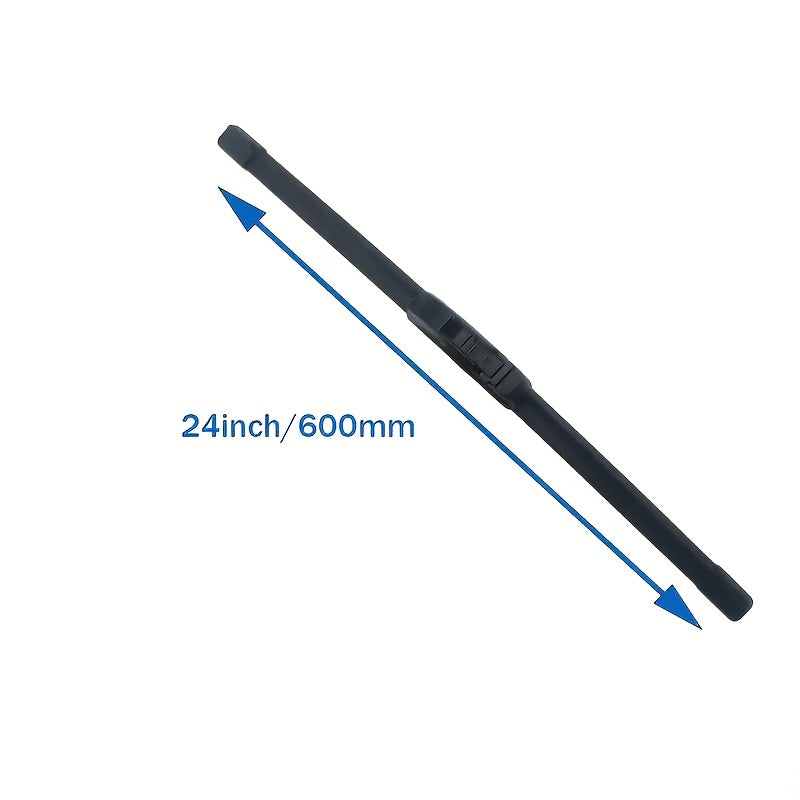 Bracketless Wiper Blade, Fits U/J-Type Hooks, High-Quality Silent & Durable, All Sizes Available. Enhances Rainy Day Visibility