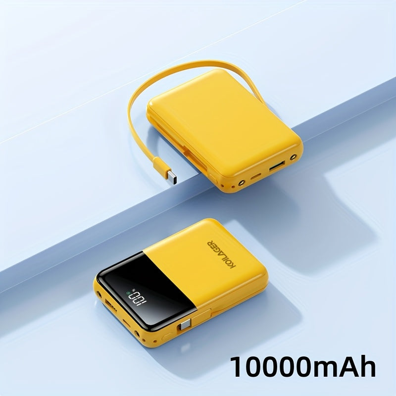 Brand New Upgraded Super Fast Charging Power Bank, Size with 10, Large Capacity, Includes Type-C Cable, Compatible with Iphone 15 Pro/16 Max/Android (22.5W/PD20W/LED Light), Portable Mobile Power Source
