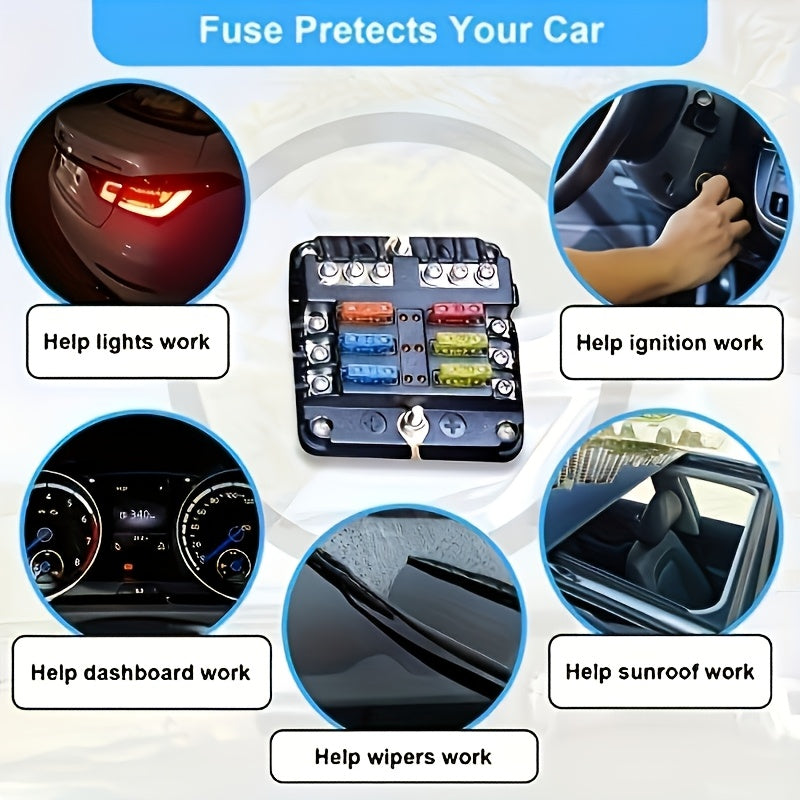300 Pcs Automotive Fuse Assortment Kit, Includes 160 Mini, 90 Standard, 50 Micro Fuses, 1 Removal Tool - Aluminum, Mixed Color - Suitable for Cars, RVs, Trucks, Motorcycles - Wide Current Range (2A 3A 5A 7.5A 10A 15A 20A 25A 30A 35A 40A)