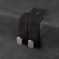 Car Rear Cover with Hidden Metal Hook Design - Synthetic Leather Material, Compatible with Multiple Vehicle Models  fr