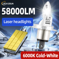 ROADSUN 2只装 H1 H7 H11 9005/HB3 9006/HB4 大功率LED汽车大灯/雾灯 远近光一体 冷白光6000K 1:1直插式LED大灯