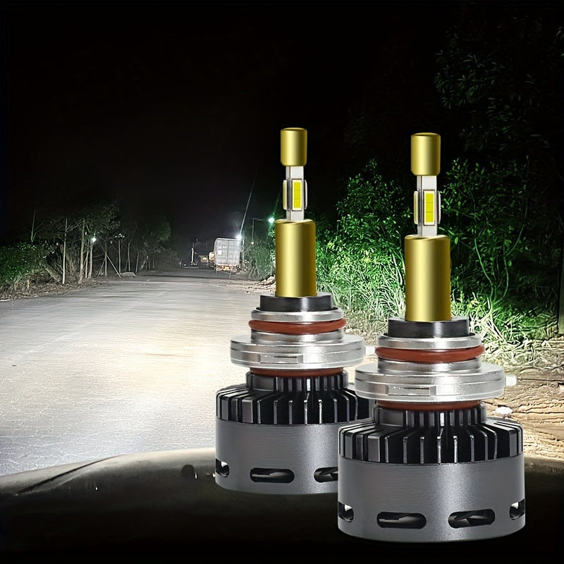 2PCS 1:1 OEM Optical Performance LED Car Headlight Bulbs, 110W High Brightness LED Bulbs, Hotspot Separation Technology, No Dead Light, H7/H1/H4/9005/HB3/9006/HB4/H11/H8/H9/H16