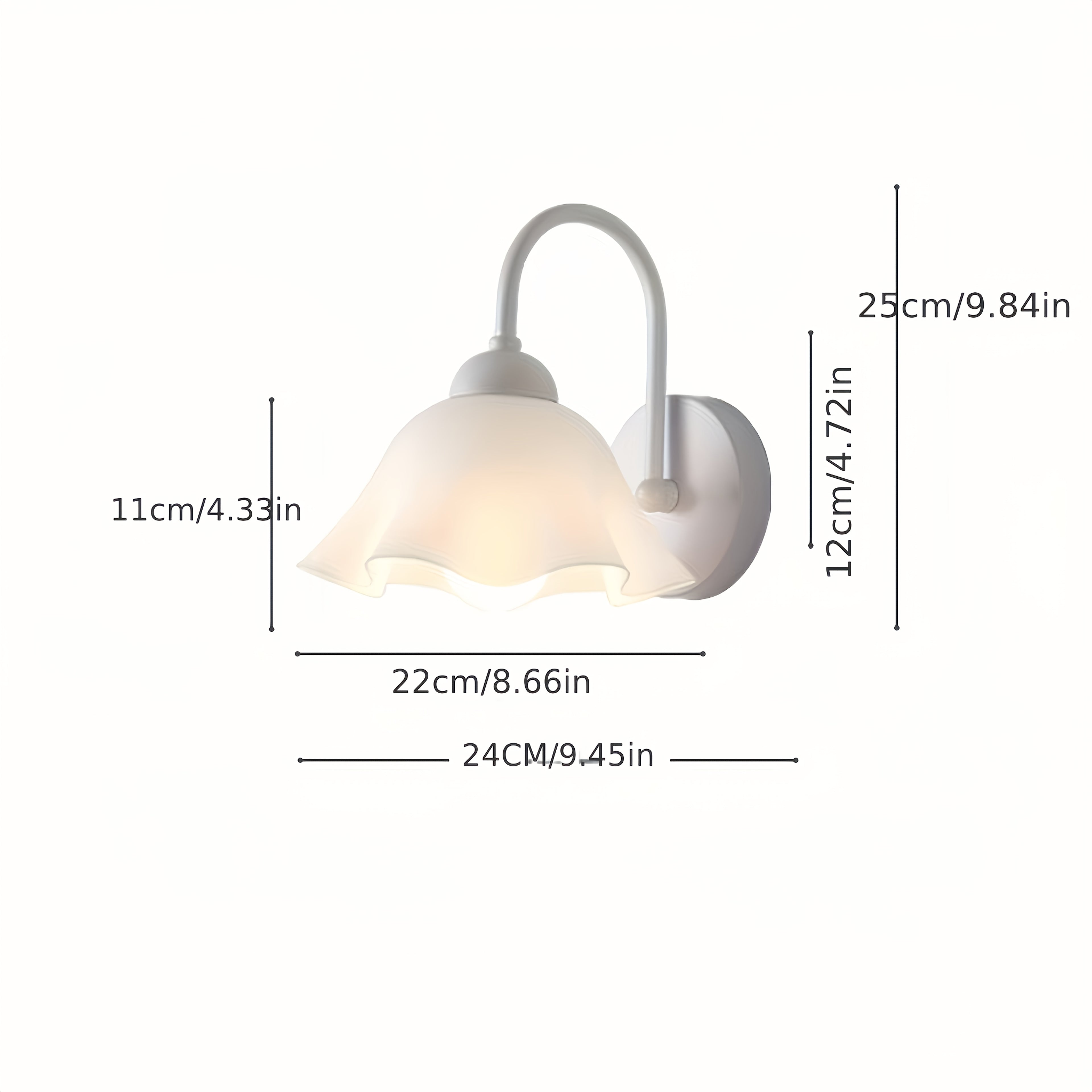 Headlight Bedroom Wall Light, Modern Minimalist Hallway Internet Celebrity Wabi-Sabi Style Cream Corridor Staircase Wall Sconce