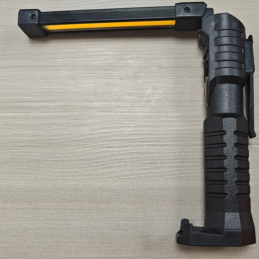 Foldable LED Emergency Floodlight, Portable Strong Magnetic COB Work Light, C-Type Rechargeable Flashlight, Ultra-Bright Light