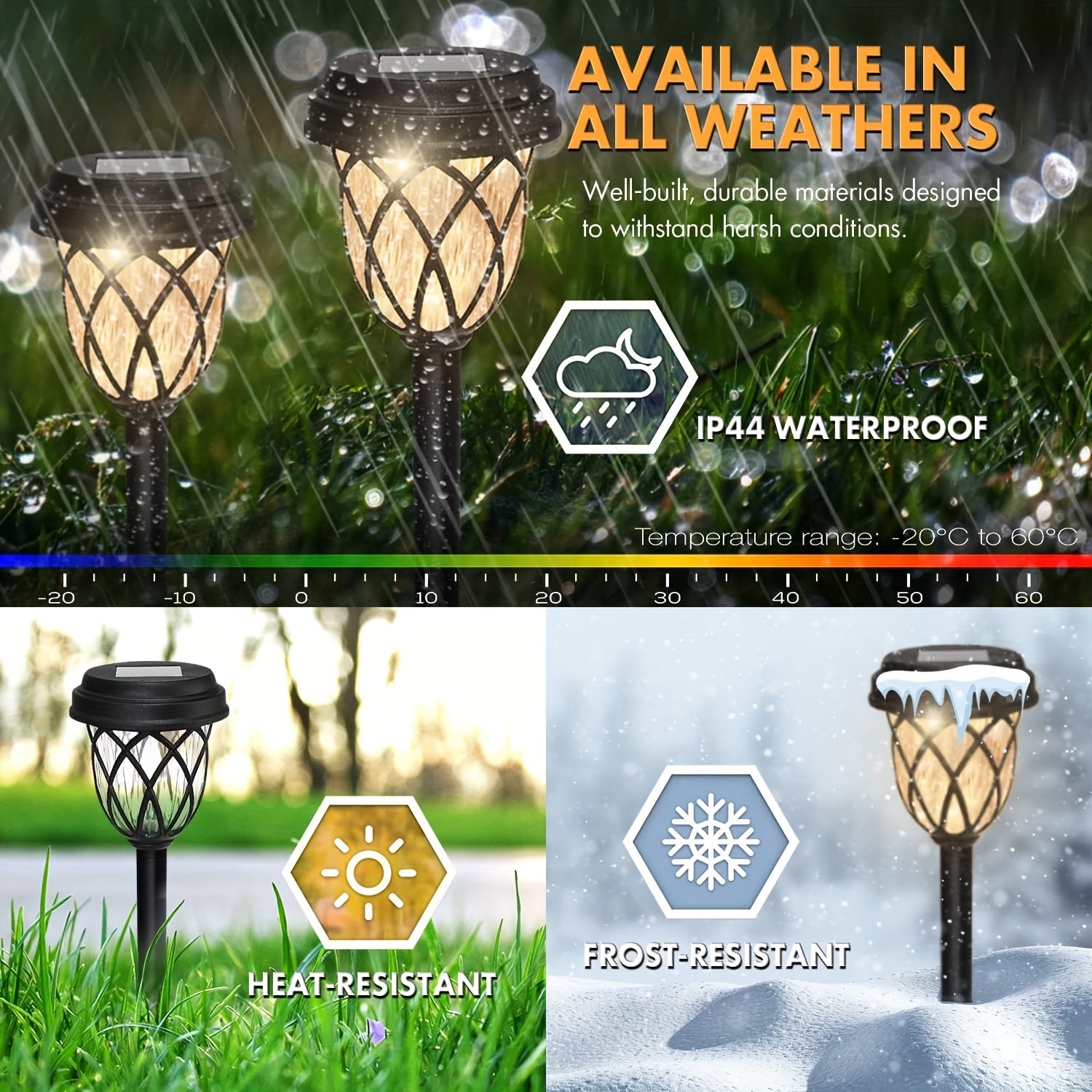 6/10 Pack Solar LED Garden Ground Insert Light - IP44 Waterproof, Creative Cross Grid Design, Durable Polypropylene Material, Easy to Install, Suitable for Garden, Courtyard, Patio, Outdoor and Landscape Lighting