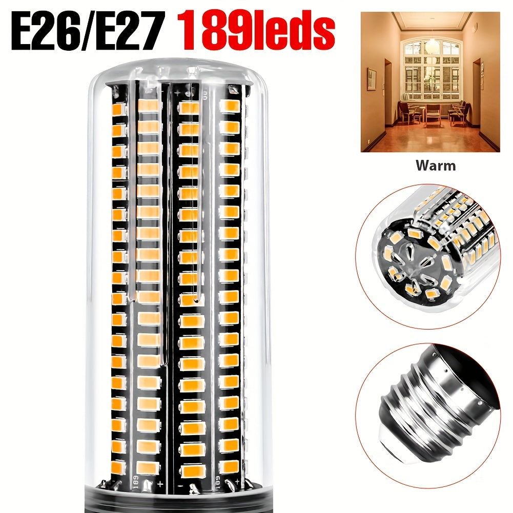 LED corn bulb E14 small screw base spotlight AC85-265V ceiling chandelier built-in bulb E27/E26 universal indoor bright eye-protection flicker-free candle light B22 home use 220V bedroom living room office study downlight 110V bathroom