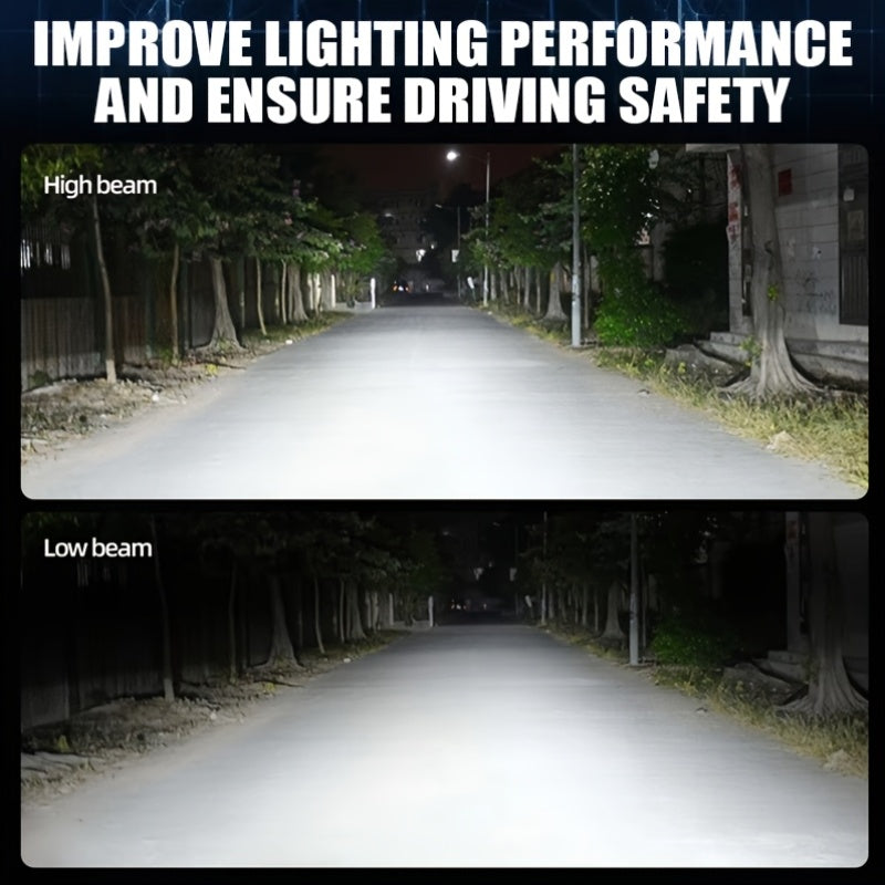 2-Pack, H11 Car LED Headlights, 59400 Lumens, 380W High Power, 12V/24V, 6500K White Light, 3570 CSP Chip, Compatible with Multiple Car Models, Easy to Install, No Battery Needed, Plug-and-Play, with Powerful Cooling Fan