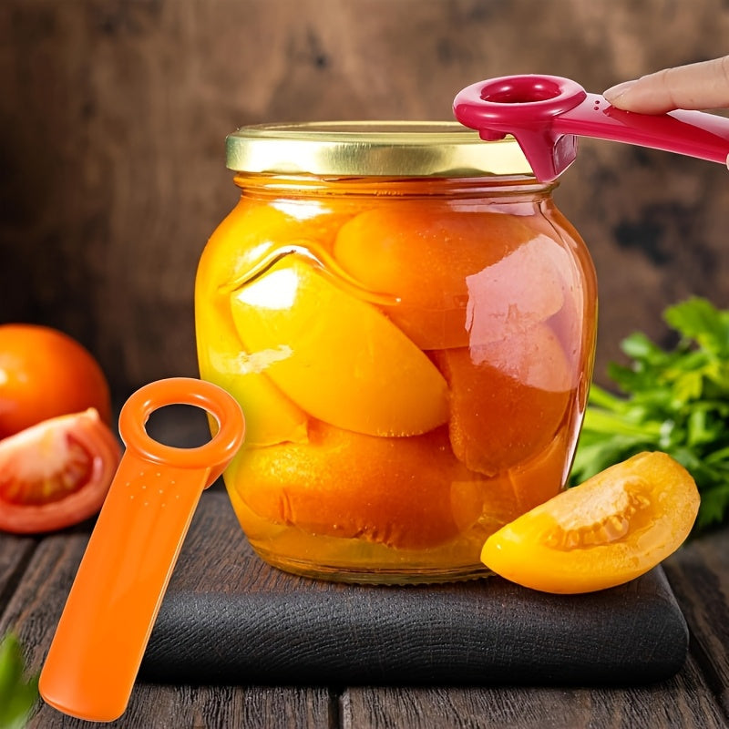 2pcs, Random Color, Bottle Opener, Can Opener, Weak-Hand Bottle Opener, Can Gripper, Kitchen Utensil, Apartment Essential