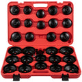 VEVOR Oil Filter Socket Set 14-Piece / 30-Piece Oil Filter Cap Wrench Set