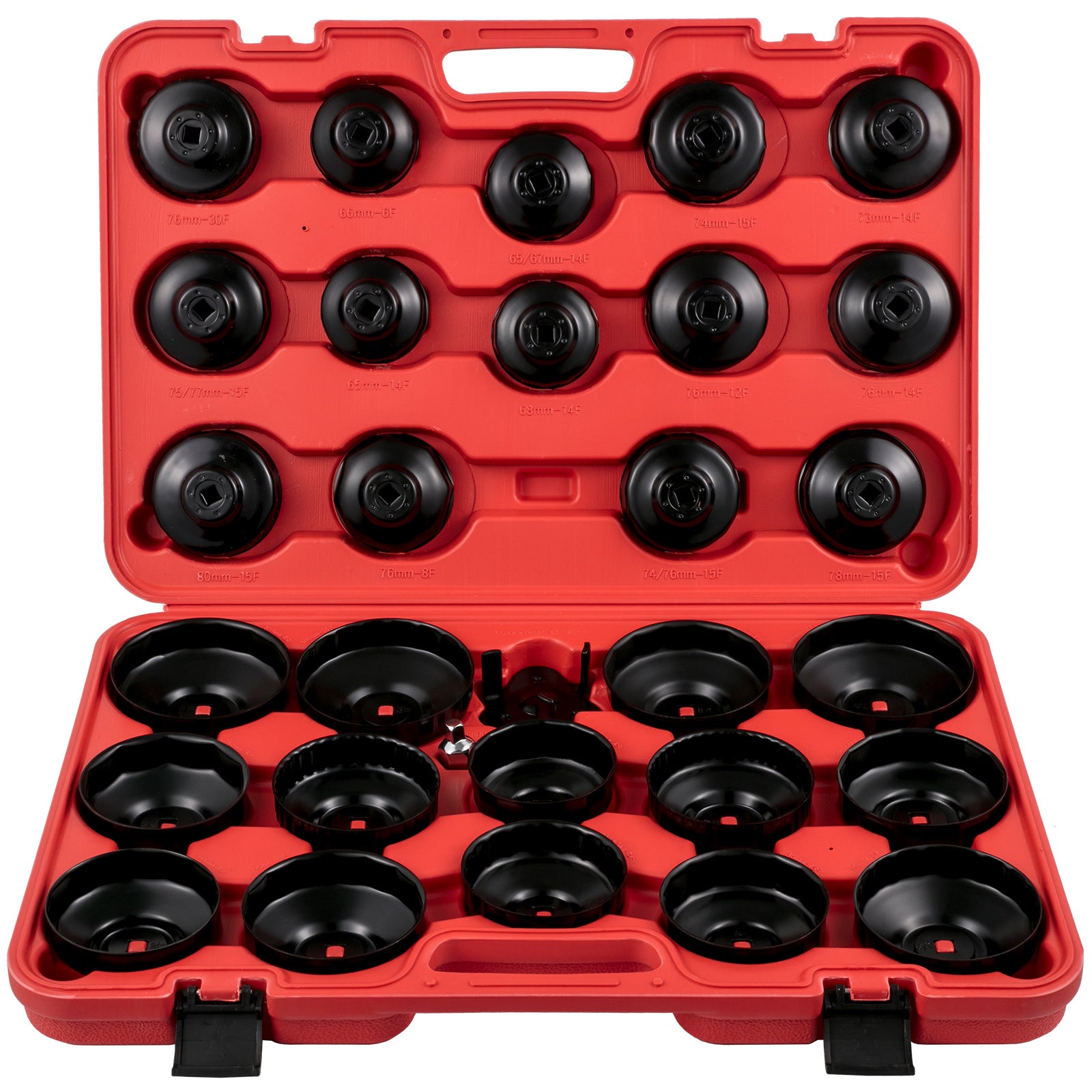 VEVOR Oil Filter Socket Set 14-Piece / 30-Piece Oil Filter Cap Wrench Set