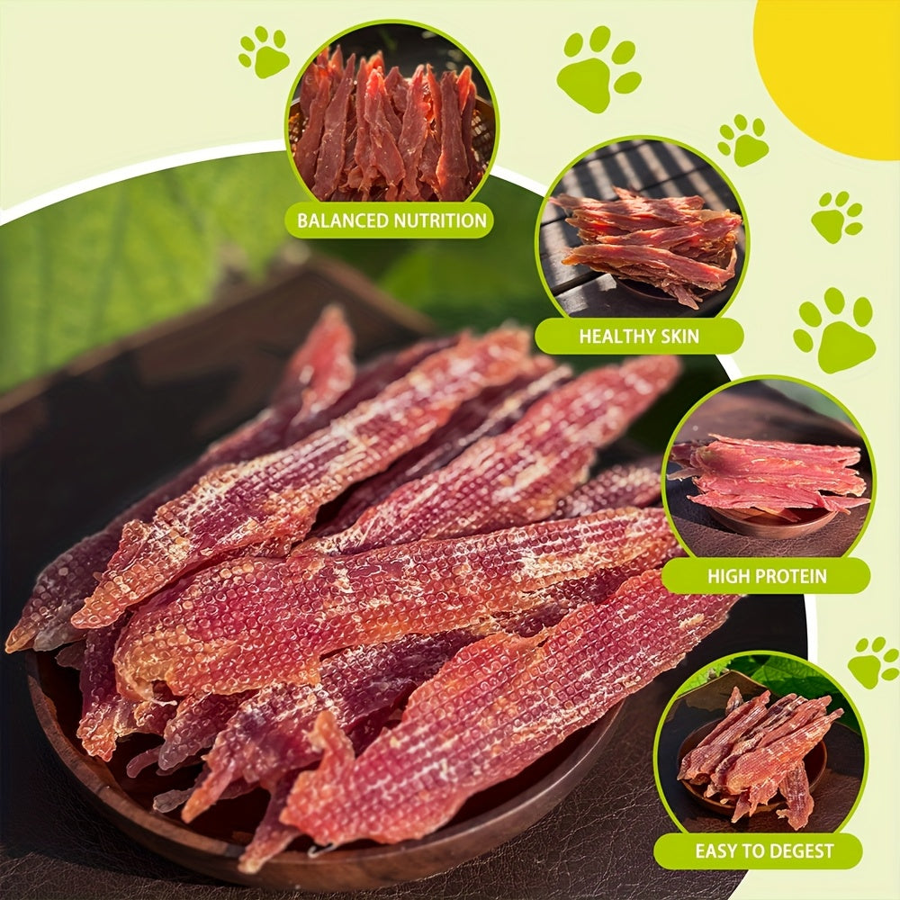 Tailfern 鴨肉狗狗零食，呵護牙齒健康，3.53oz/7.05oz/17.64oz，狗狗磨牙棒，清潔牙齒和控制牙石，高蛋白低脂訓練獎勵，適合小型中型犬，如雪貂犬、泰迪犬