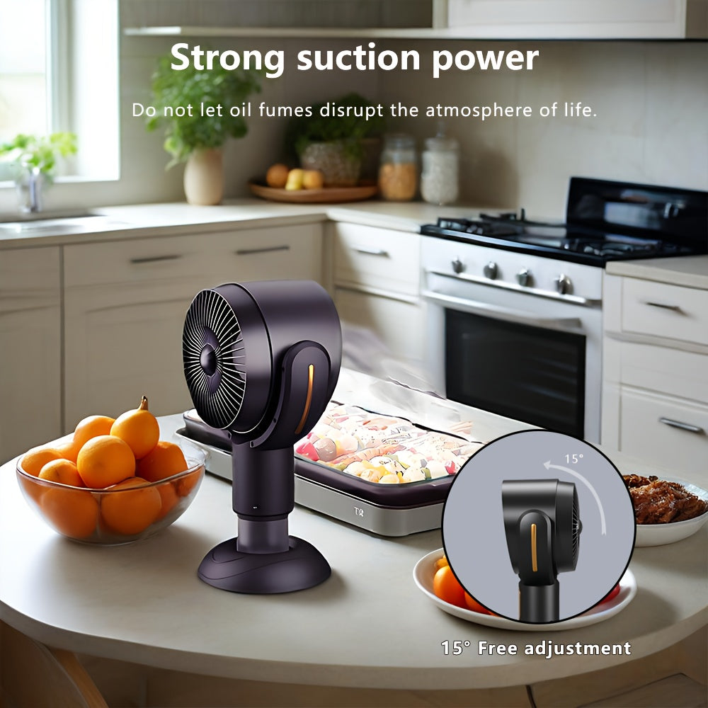 Portable Range Hood – Small Rechargeable Extractor Fan for Hot Pot & BBQ/