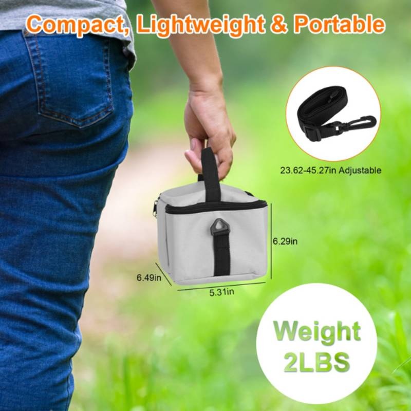 12000W Portable Camping Stove with Cassette Adapter, Windproof Outdoor Backpacking Stove with Storage Case & Igniter, Ideal for Hiking, Camping, Picnic, Backpacking