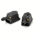 2-Piece Windshield Wiper Washer Nozzle Adjustable 4-Way Upgrade – Fits 8mm & 9mm Wiper Arms, Auto Replacement Part