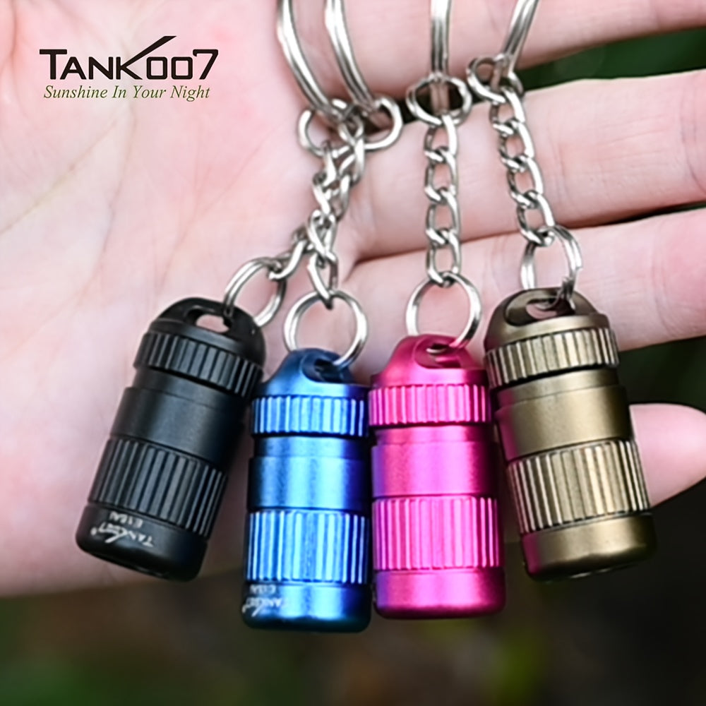Outdoor Mini Ultra-Slim Keychain Flashlight, Multi-Color Portable Long Endurance Emergency Torch, Compact Lighting Device, Exquisite Small Perfect Gift