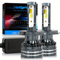 Xstorm 2Pcs H4 LED Car Light H11 LED Canbus 20000Lm 12V 6500K 4300K 3000K 3-Color Headlight Bulbs H8 H9 9005 HB3 9006 HB4 9012 Hir2 H27 880 881 Car Fog Light White Amber Yellow