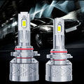 2-Pack LED Car Headlights - 280W Power, 60,000 Lumens Brightness, 6500K Color Temperature, 360° Beam, High/Low Beam Switching, 300m Illumination Distance, Turbo Fan Design, CANBUS Error-Free
