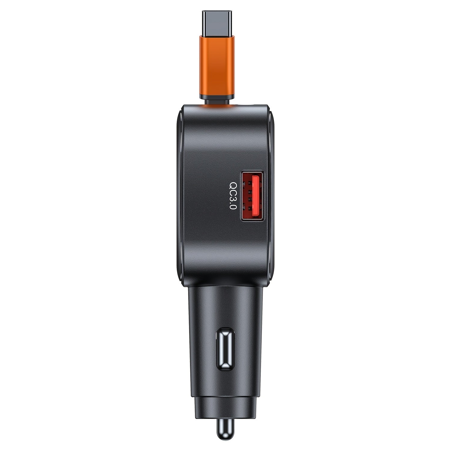 Car Charger, car telescoping charger, car digital display charger, fast charging car intelligent charger, dual USB, 99W multi-hole fast charging at the same time