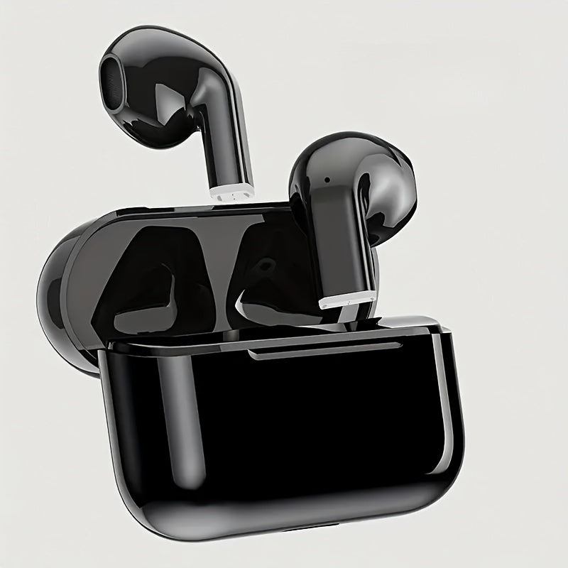 1个Hifi 9D立体声无线耳机，动漫卡通设计，触控操作，轻量塑料材质，半开放式后盖耳机，通话清晰&运动适用，兼容iPhone&安卓手机，可充电电池，真无线耳机