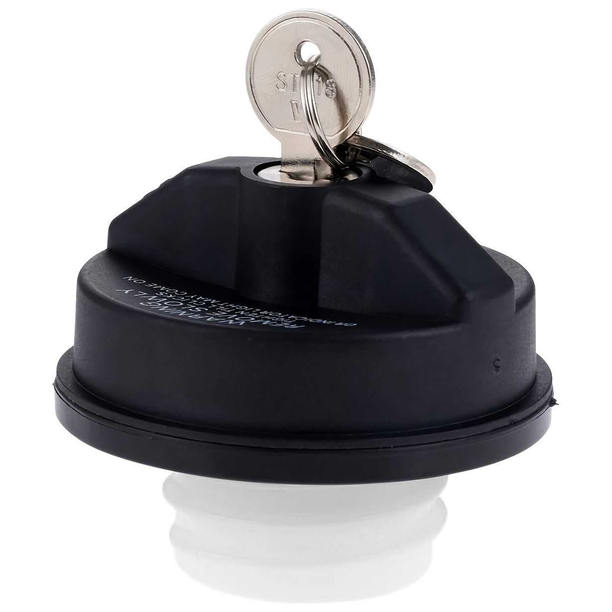 Locking Fuel Tank Cap with 2 Keys, Compatible with Toyota FJ Cruiser, Chevy Camaro, Honda Nissan Acura Mazda Cadillac GMC & More, Multi-Functional Locking Gas Cap, Replace #10504 77300-47020