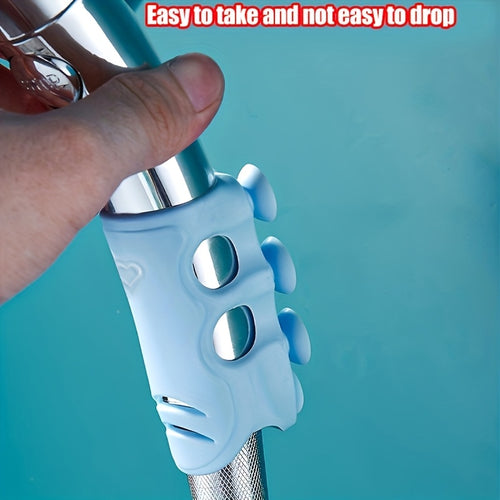 1pc Suction Cup Shower Head Holder - Portable, Rustproof, Freely Adjustable Position