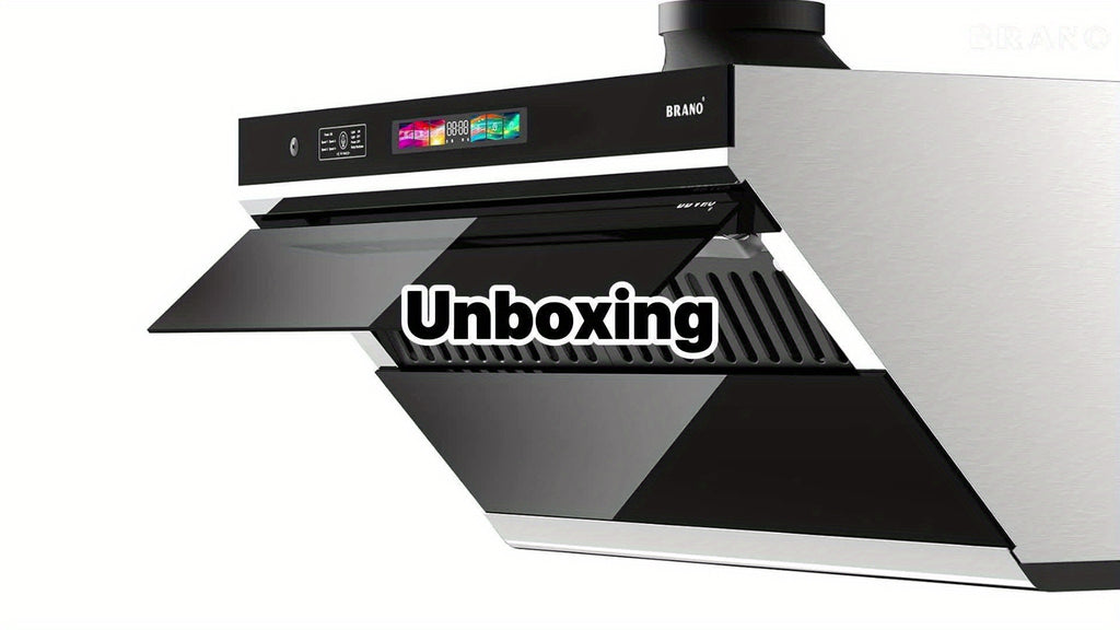 30-Inch Under Cabinet Range Hood, 900 CFM Kitchen Exhaust Hood with Voice/Gesture/Touch Control, Ducted/Ductless Convertible Stainless Steel Range Hood, 4-Speed Exhaust Fan, Adjustable Lighting