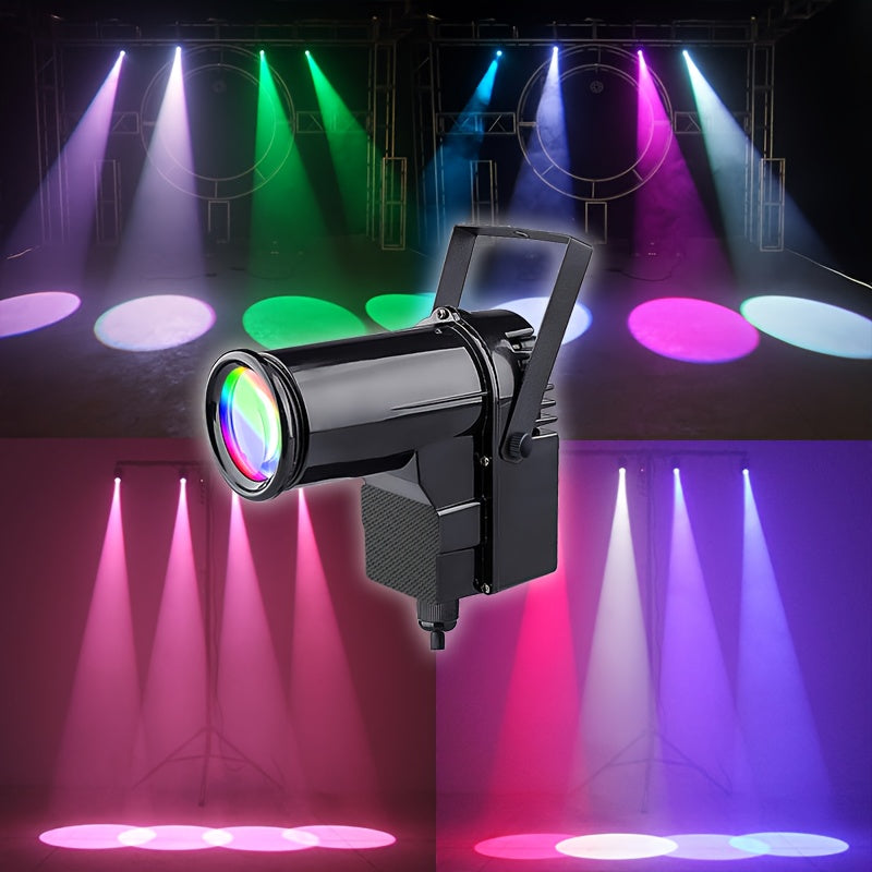 LED 迪斯科球灯聚光灯 12W RGBW 4in1 Dmx 舞台灯适用于派对酒吧 DJ 活动