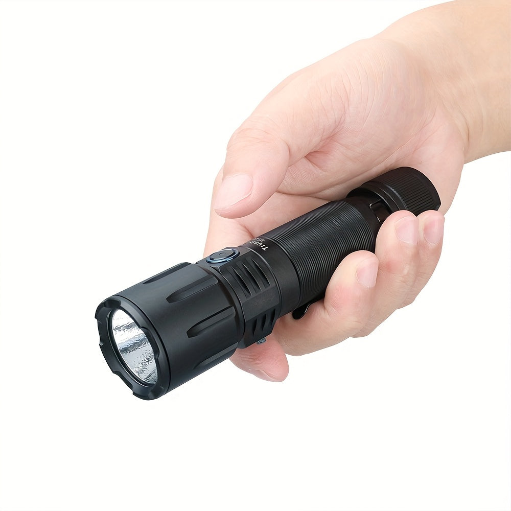 TrustFire MT26 Rechargeable LED Flashlight 3300 Lumen High Brightness Shockproof Work Light Type-C Charging for Disaster Prevention Camping Hiking Power Outage Emergency