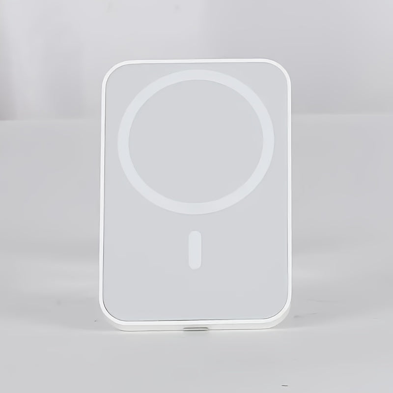 15W Magnetic Wireless Charging Stand, Suitable for iPhone 17/16/15/14/13/12 Series and 25/S24/S23/S22 - USB-C Interface, No Battery Required, Easy to Install, Fashionable Appearance | Essential USB-C Charging Station for Travel, Magnetic Mobile