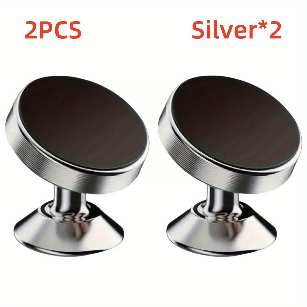 Universal Super Strong Magnetic Metal Car Phone Holder – Rotating Air Vent Clip Mount