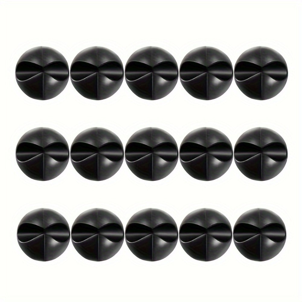 20-Pack Dashboard Wire Organizer Clips | Plastic Cable Manager for Headphone & Charging Cords, Universal Car Interior Accessory