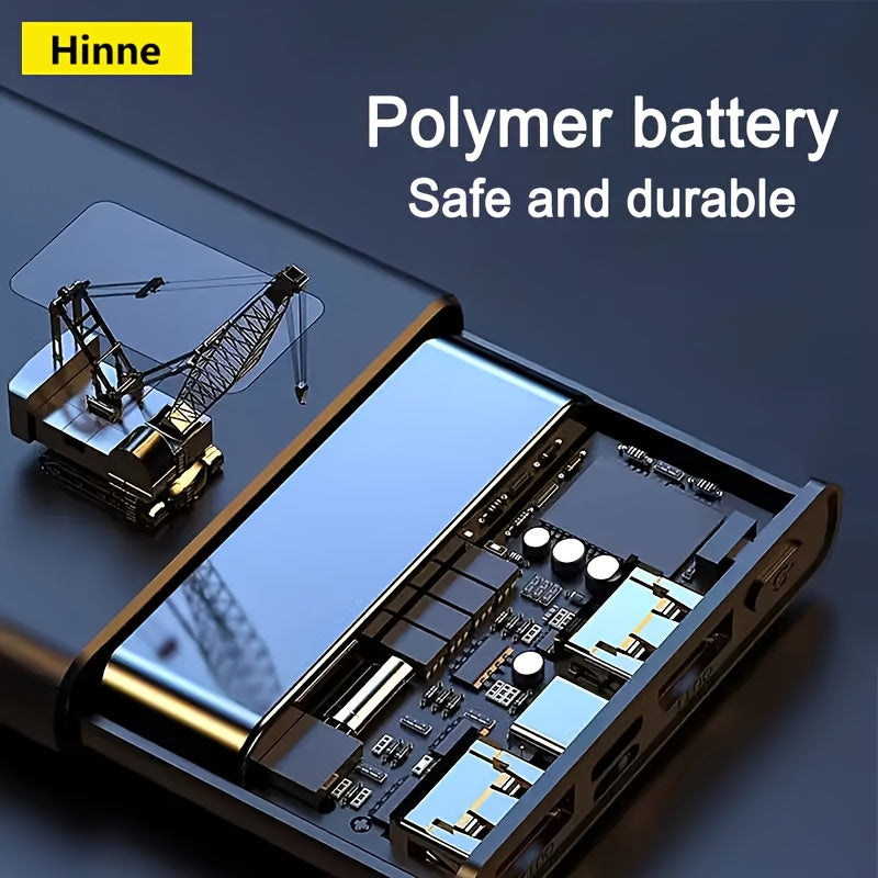 20000mAh/10000mAh Portable Power Bank, 22.5W Fast Charging Outdoor Portable Charger, 2 USB 3.0 C-type QC PD4, with LED Display Screen, External Backup Battery Charger, Safe and Stable Polymer Lithium Battery