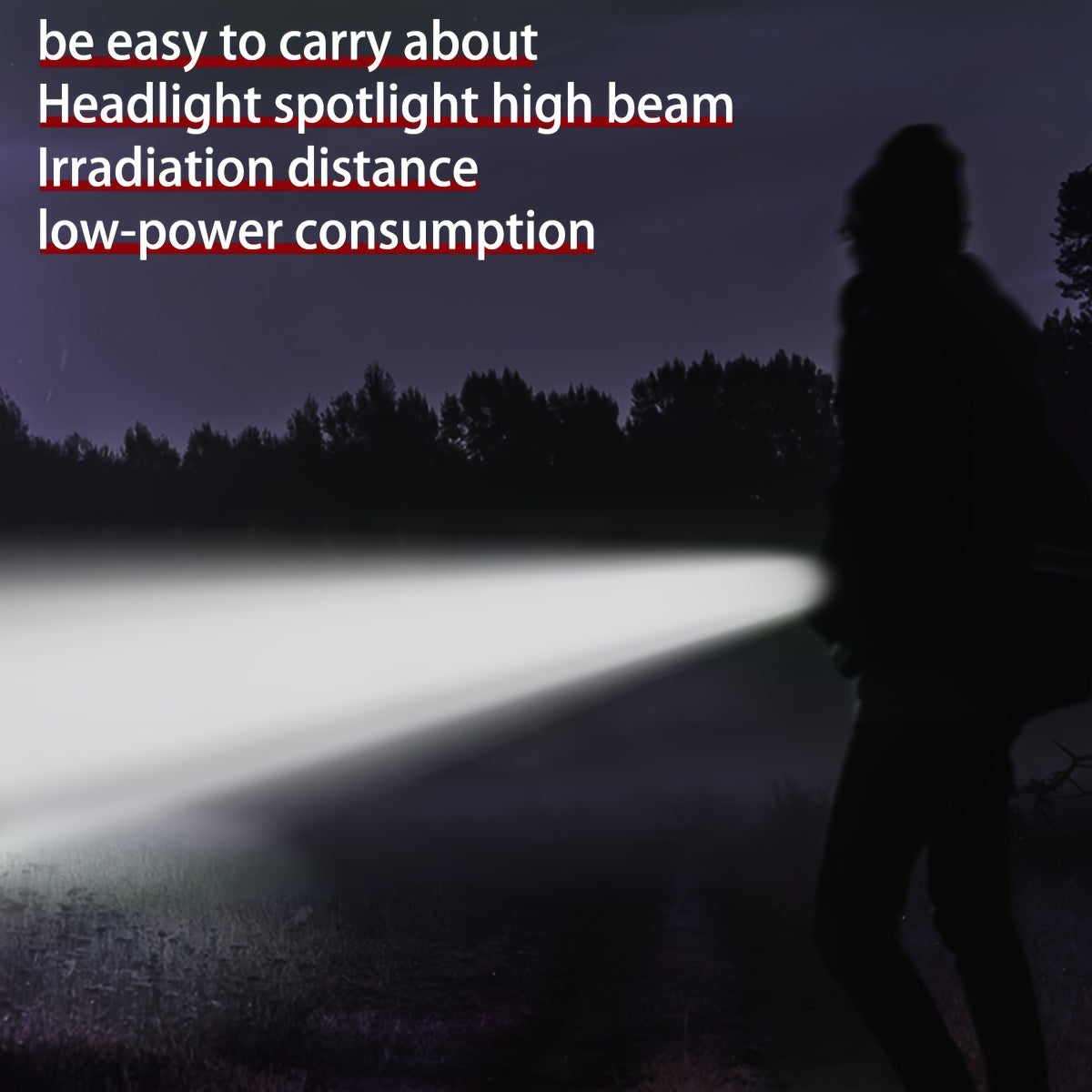 1Pc Multifunctional Outdoor Solar Handheld Light, Super Large COB Side Light, Camping Gear, Multiple Lighting Modes, Suitable for Adventure, Highway Emergency, Power Outage & Reading