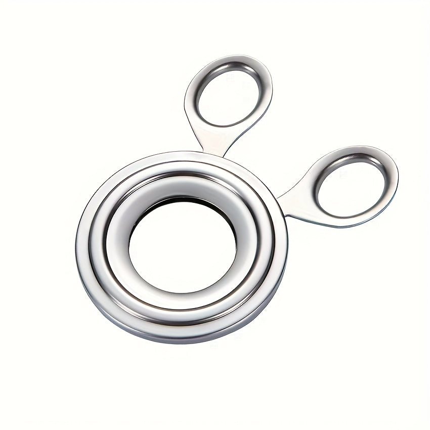 Stainless Steel Manual Egg Opener – Ideal Kitchen Gadget for Home & Restaurant, Effortlessly Cracks Perfect Eggs