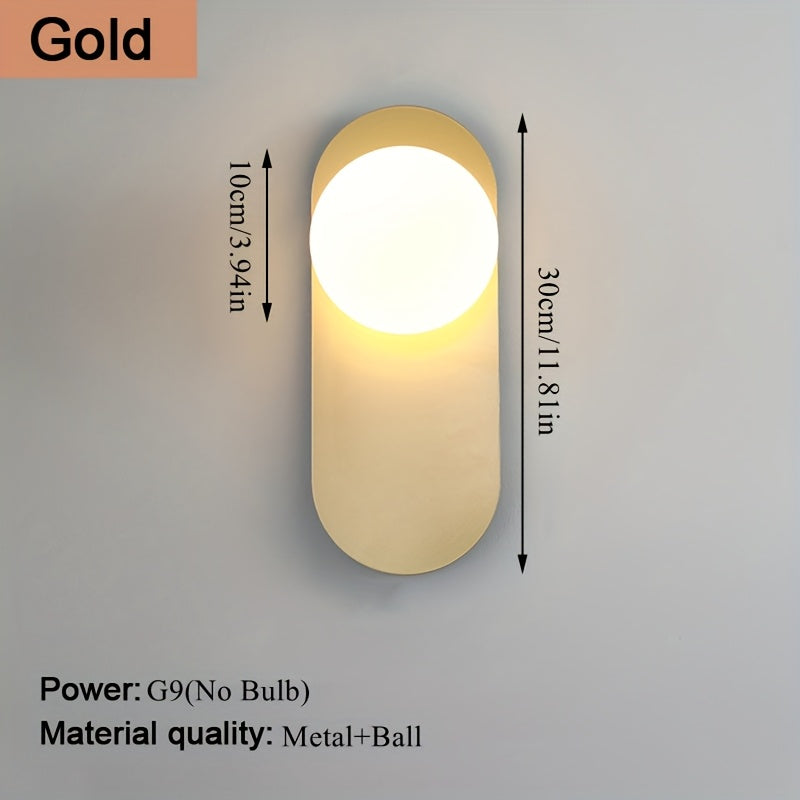 Minimalist Bedside Wall Light, Simple Modern Nordic Living Room Background Wall Light, Hallway Corridor Wall Light