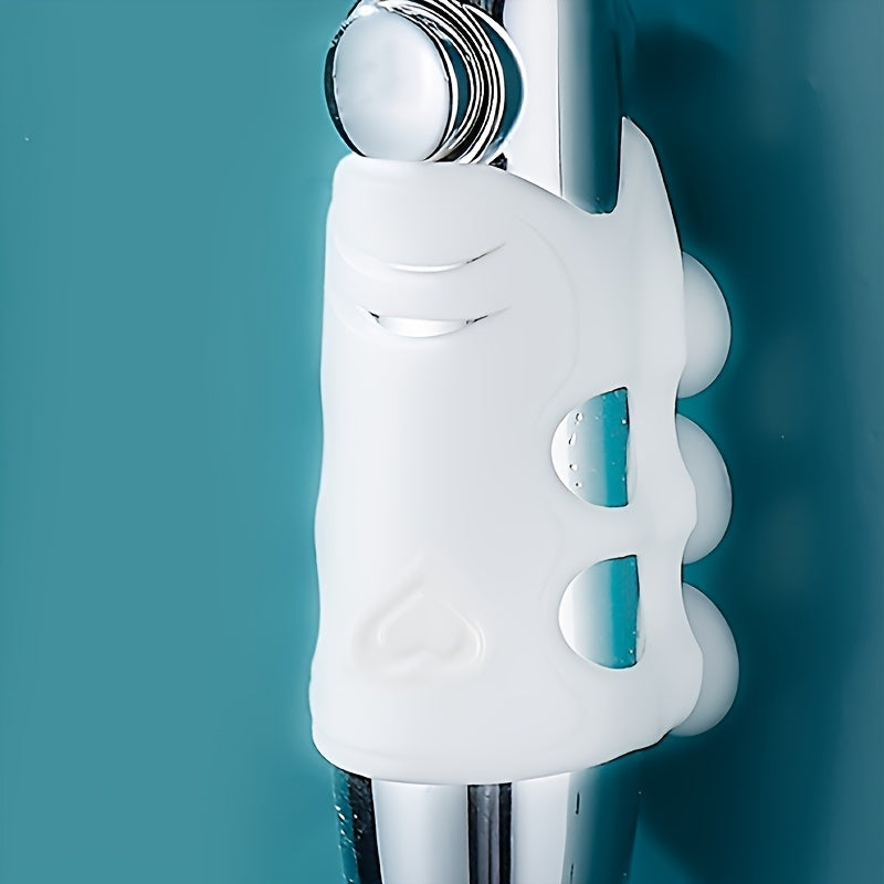 1pc Suction Cup Shower Head Holder - Portable, Rustproof, Freely Adjustable Position