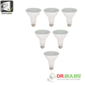 6-pack PAR30 long neck 11W (75W equivalent) 3000K soft white dimmable LED bulb, waterproof