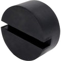 Universal Black Vulcanized Rubber Jack Pad (Single Piece) – Designed for Automotive Hydraulic Use, Provides Shock Absorption Protection for Vehicle Lifts, Jacks, and Floor Jacks