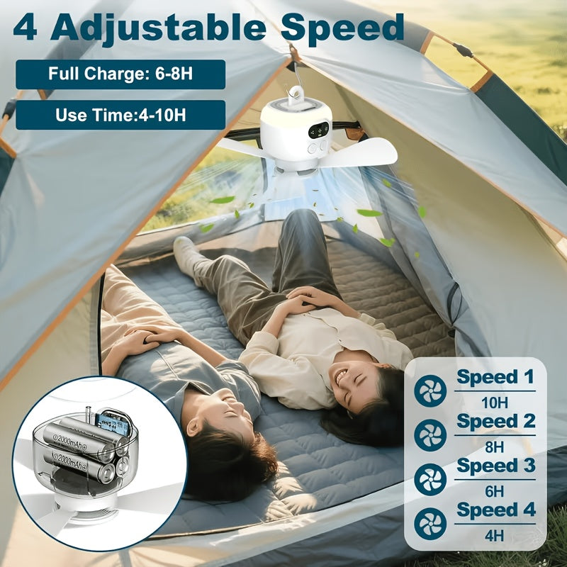 Large Quiet Air Circulation Table Fan - Size: 9.84in x 8.07in | Warm Light Turbo Desktop Circulator Fan, Fast Indoor Air Circulation, Multi-Speed High Wind Adjustment, Groove Back for Wall Mount, Multi-Level Warm Light Dimmable, 180° Air Supply