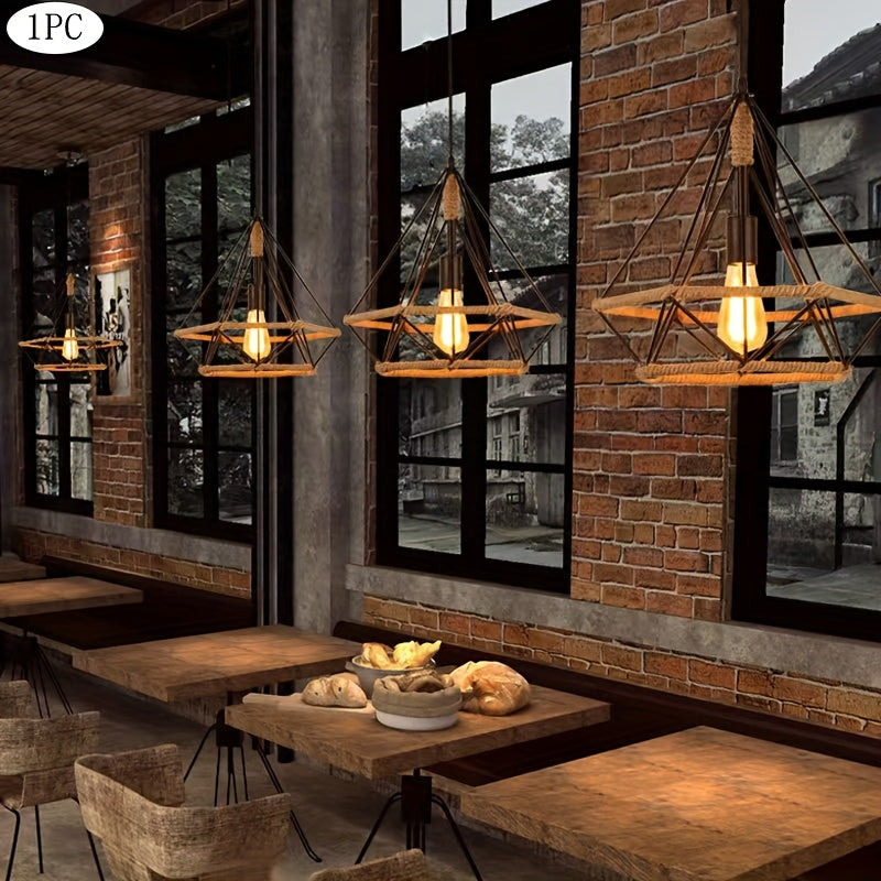 Single-head semi-recessed light fixture, 8-inch (approx. 8.66 inches) farmhouse style ceiling light, suitable for kitchen island, hallway, porch, laundry room, entryway, adjustable height / dining room (bulb not included)