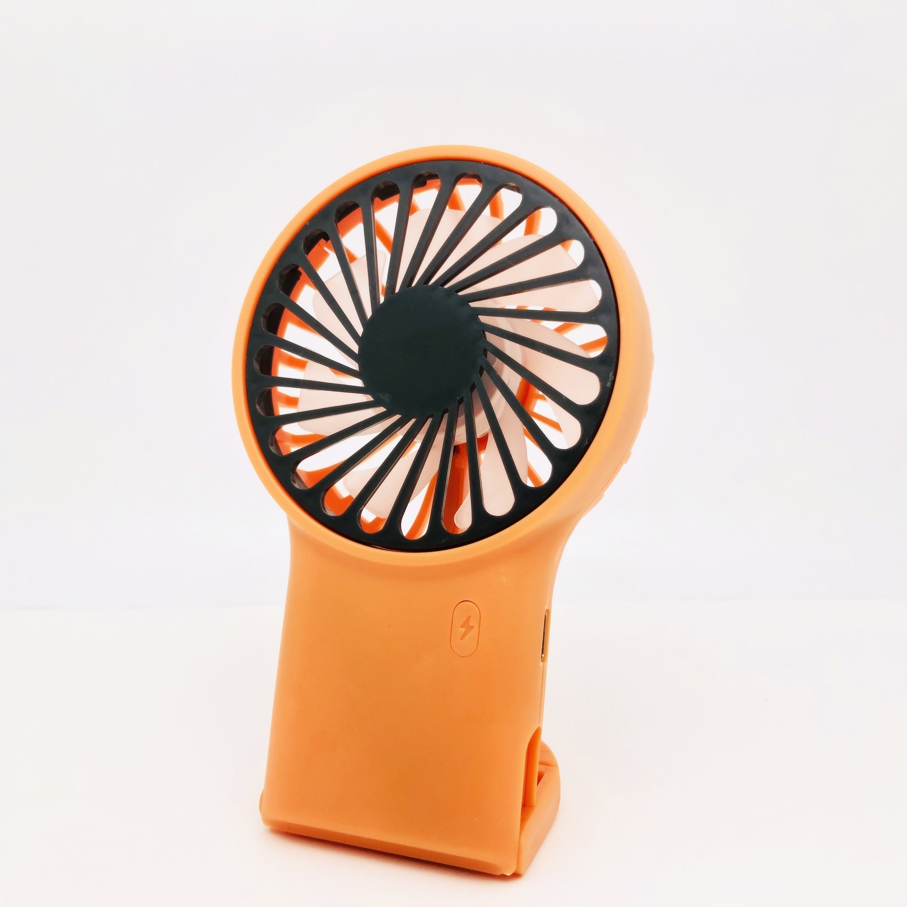 Handheld Foldable Desktop USB Charging Mini Fan, Simple Portable Quiet Personal Cooling Fan
