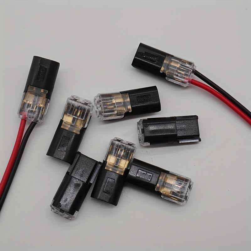 20-Piece H-Type Connector, Solderless Quick Splice Wire Terminals, 2-Wire Butt Connector