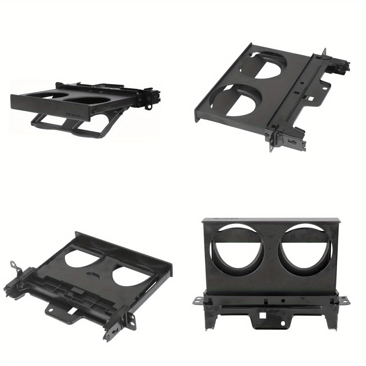 Dashboard Center Console Dual Pull-Out Cup Holder, Compatible with 1989-1995 Toyota 4Runner and Hilux, Replaces OEM Part Numbers 55620-89103, 5562089103