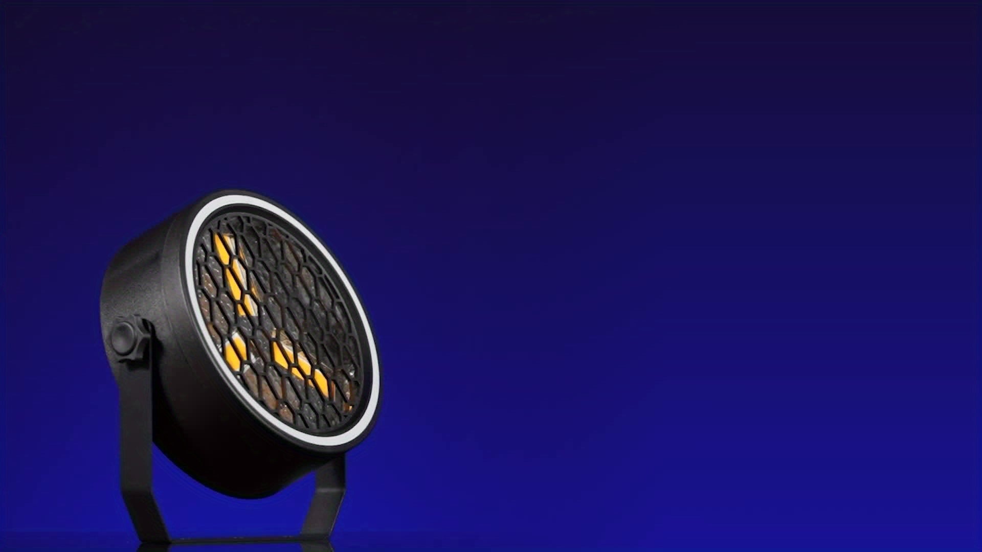 180W stage par light COB stage spotlight, backlight gold ultra-bright LED par light with light strip, DMX512 control, sound-activated retro upward lighting, suitable for events, clubs, weddings, theaters, churches, dance lighting