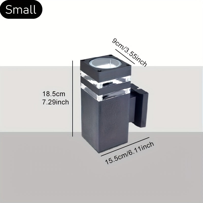 LED Outdoor Wall Light, Courtyard Balcony Wall Light, European Style Waterproof Corridor Gate Luminous Exterior Wall Light, Minimalist Lighting, Single-Head / Double-Head Light