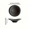 1pc Creative Irregular Shape Plate, High-End Sense Irregular Dish, Home Western Dinner Plate, Cold Dish Plate, Salad Plate, High-Appeal Food Presentation Plate
