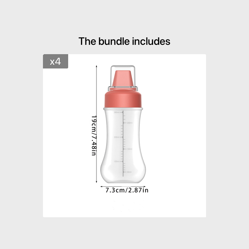 Squeeze Sauce Bottle, Suitable for Salad, Ketchup, Honey and Jam, Food Grade Material, Household Kitchen Squeeze Condiment Bottle, Oyster Sauce Squeeze Bottle