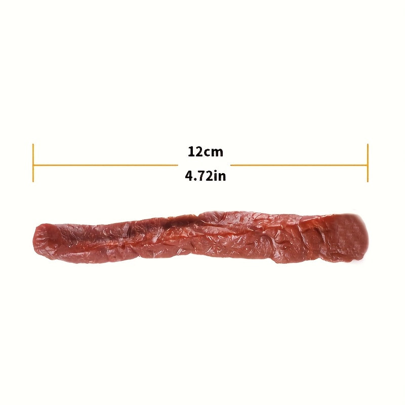 150g/5.29oz 狗狗牛肉條 - 牙齒清潔磨牙零食 | 小型/中型/大型犬適用 | 天然乾燥牛肉片，長效磨牙棒，適用於幼犬和成犬